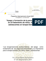 Las Reorganizaciones Postraumaticas Del Apego (27!9!21)