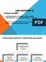 Stratifikasi Doktrin Dan Peraturan Binlaikmat 2020