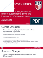 Player Development Initiatives