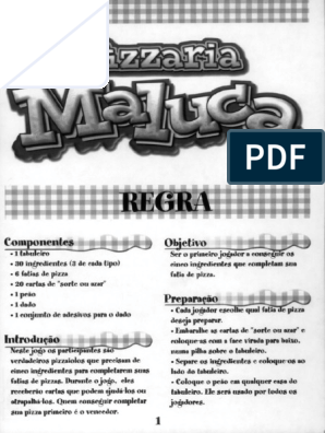 Jogo Pizzaria Maluca - Jogo Pizzaria Maluca - GROW