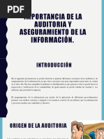Actividad N° 1 Auditoria y aseguramiento de la información 
