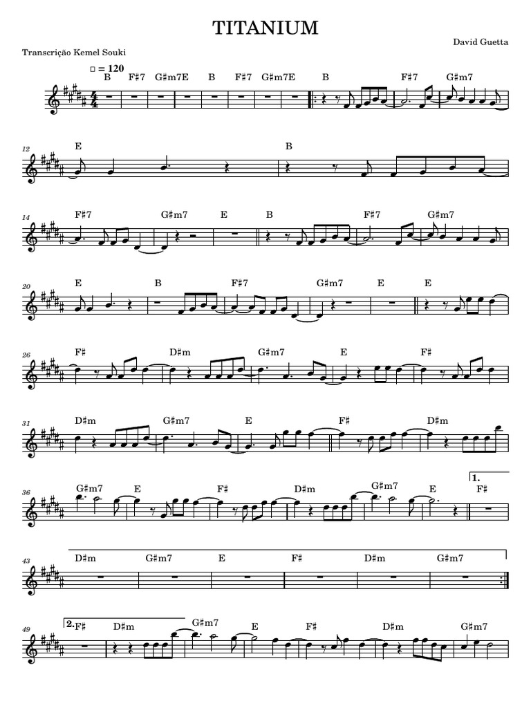 Titanium Sax Alto PDF Saxophone