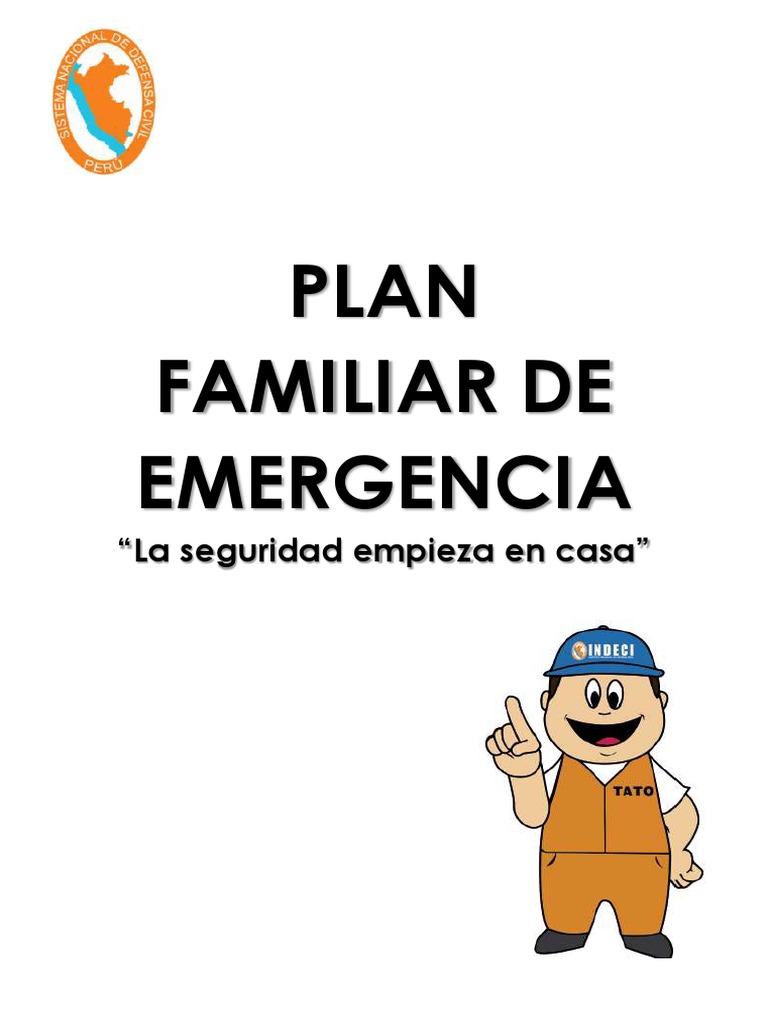 Plan Familiar de Emergencia Familia Mandujano Lopez | PDF | Defensa ...