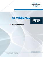 Alloy Module, S1 TITAN and Tracer 5i
