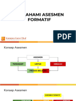 ASESMEN FORMATIF UNTUK PEMBELAJARAN