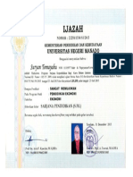 Ijazah s1