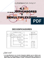 Decodificadores y Demultiplexores