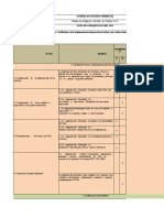 Lista de Chequeo Universidad Del Rosario