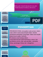 Perubahan Sosial Budaya Masyarakat