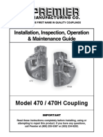 Model 470 / 470H Coupling: Installation, Inspection, Operation & Maintenance Guide