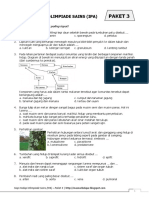 Siap Hadapi Olimpiade Sains - Paket 3