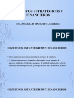 Objetivos Estrategicos y Finacieros