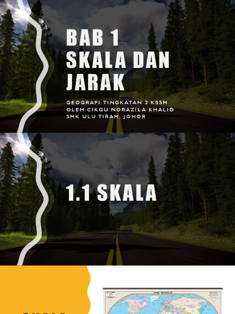 Geo T2 Kssm Bab 1 Skala Dan Jarak Zila Khalid Pdf