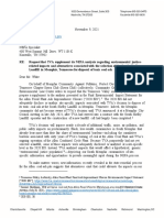 2021-11-09 Community Groups Request To TVA For SEIS Re Allen Coal Ash at South Shelby Landfill