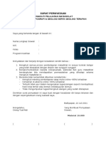 Surat Pernyataan: Mengikuti Pelajaran Matadiklat Pemetaan Topografi & Geologi Serta Geologi Terapan