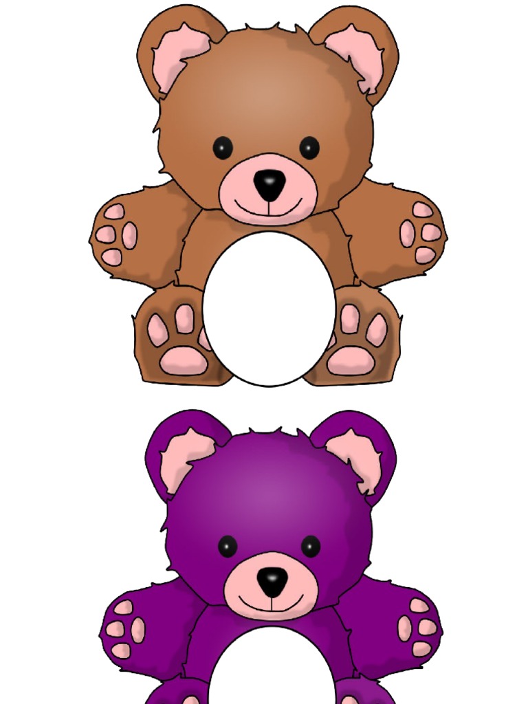 Teddy Bear Border PDF