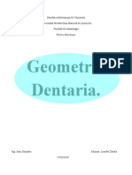 Geometría dentaria y formas geométricas