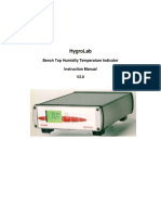 Hygrolab: Bench Top Humidity Temperature Indicator Instruction Manual V2.0