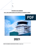 Curso Control Tránsito Aéreo 2021