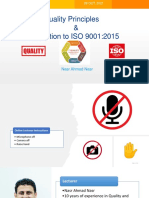 QMS Principle + ISO9001 Intro