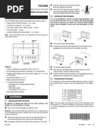 Manual - Honeywell Thermostat CT3200 | Thermostat | Battery (Electricity)