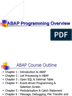 ABAP Programming Overview