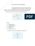 Simpangan Rata-Rata Data Kelompok