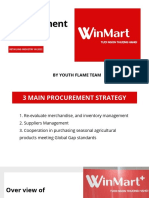 Winmart Procurement Strategy Youth Flame Team Team 1