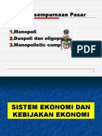 Sistem Ekonomi Dan Kebijakan Ekonomi