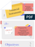 Financi Al Instrum Ents: Financial Market: Trends and Issues