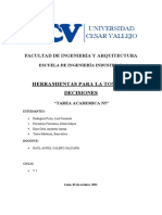 Matriz transición probabilidad carrera