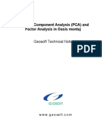 Principal Component Analysis_geosoft