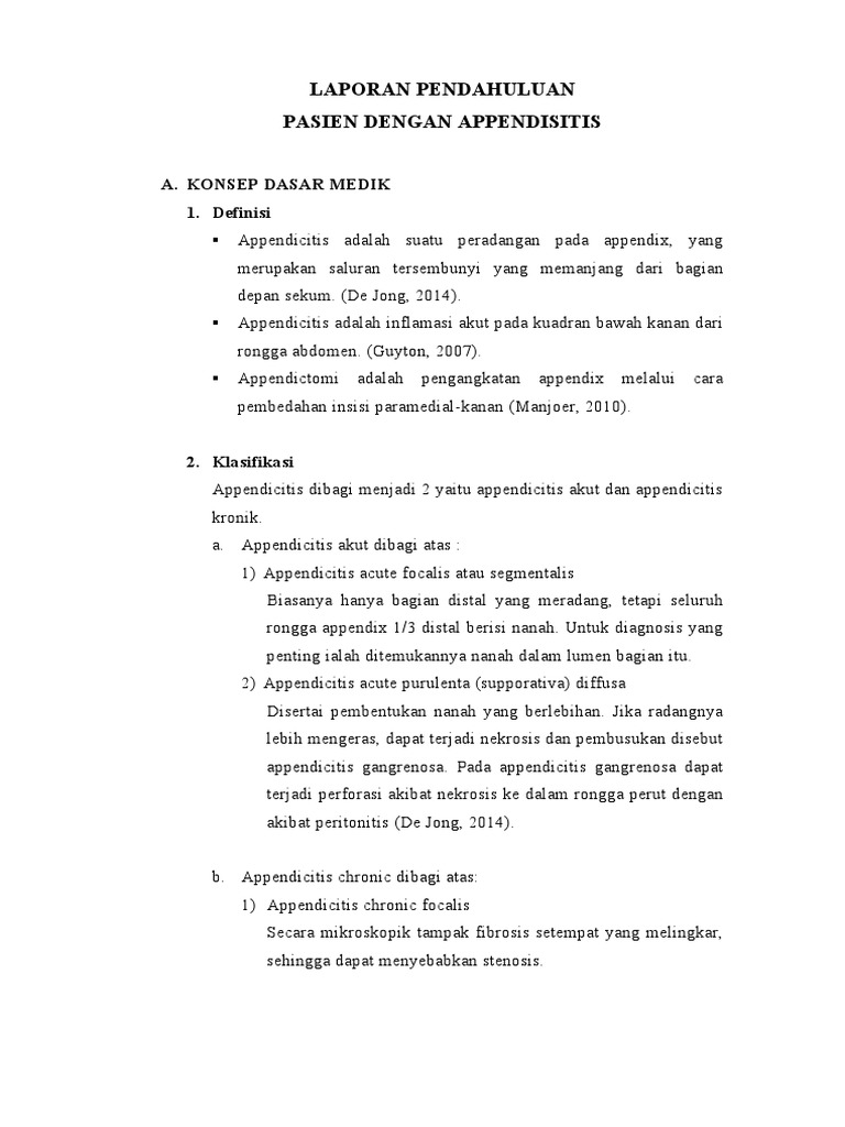 Lp Appendiks Sdki Pdf Pengembangan Diri Kesehatan Holistik
