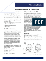 Cleft Palate Speech Development