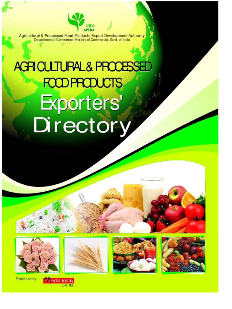 Agricultural and Processes Food Product Exporter | PDF