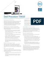 Dell Precision T5610 Spec Sheet