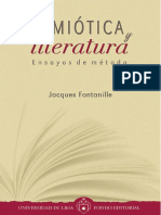 Fontanille, Jacques, - El Estilo - , en Semiótica y Literatura Lima, Universidad de Lima, 2016