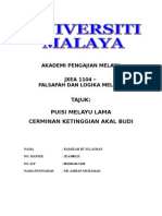Download Puisi Melayu Lama by Nur Ain Mohd Amin SN5390467 doc pdf