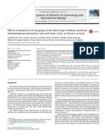 Effects of Delayed Cord Clamping On The Third Stage of Labour, Maternal