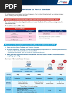 Singapore Postage Rates Guide 2025 | PDF | Envelope | Mail