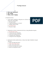 Fisiologi Manusia