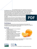 Fact Sheet Orange