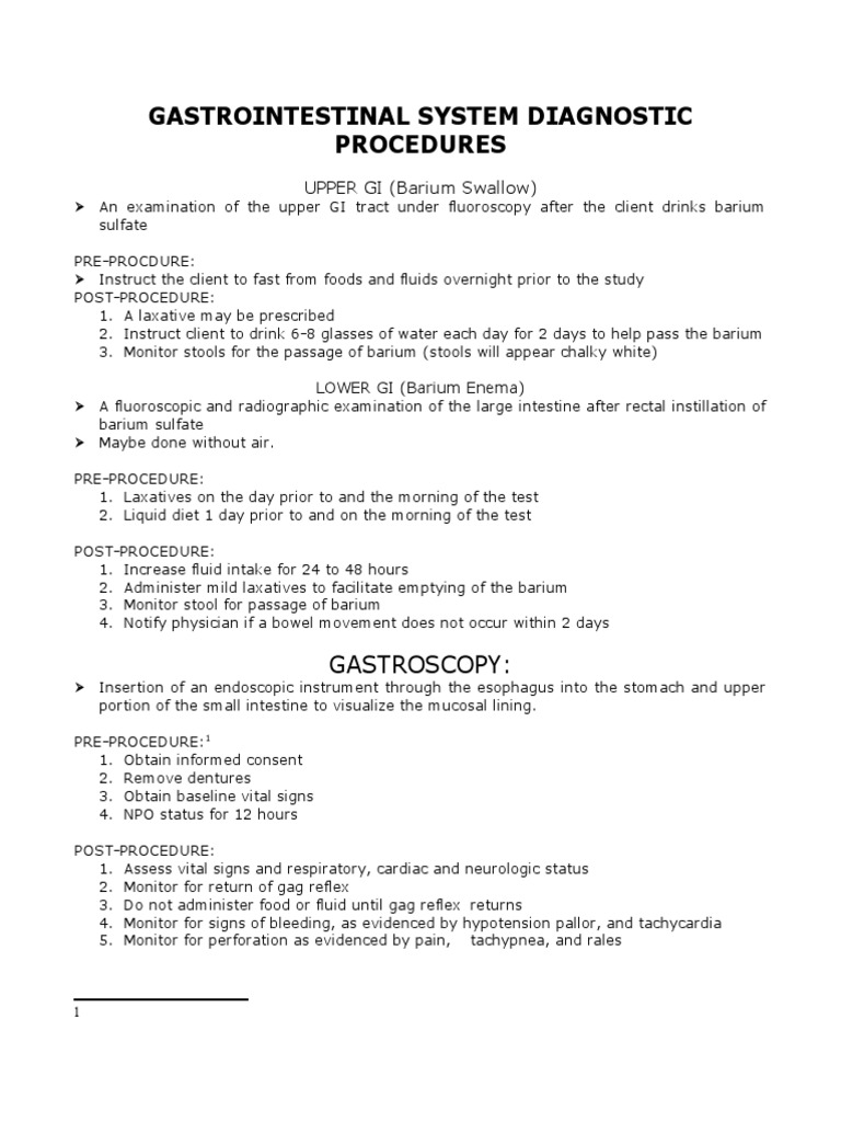 Diagnostic Procedures PDF Medicine Clinical Medicine