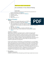 Penentuan Yeast Dan Molds Enumeration of Yeasts and Molds in Food - Dilution Plating Technique