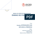 Manual de Introducao Aos Estudos Literarios