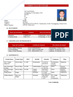 Curriculum Vitae: A. Personal Data