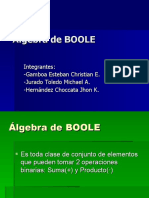 Algebra de BOOLE