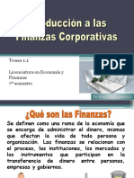 Introduccion a Las Finanzas Corporativas