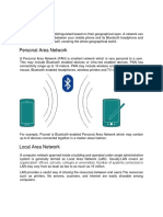 Personal Area Network