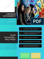 Corporate Sustainability - Social Accounting - Dayana Mastura